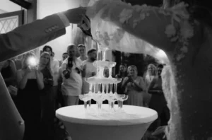 Champagnerturm Hochzeit