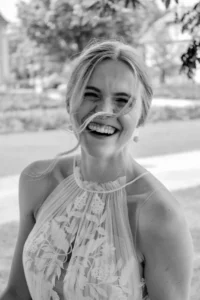 Die lächelnde Braut in Schwäbisch Gmünd