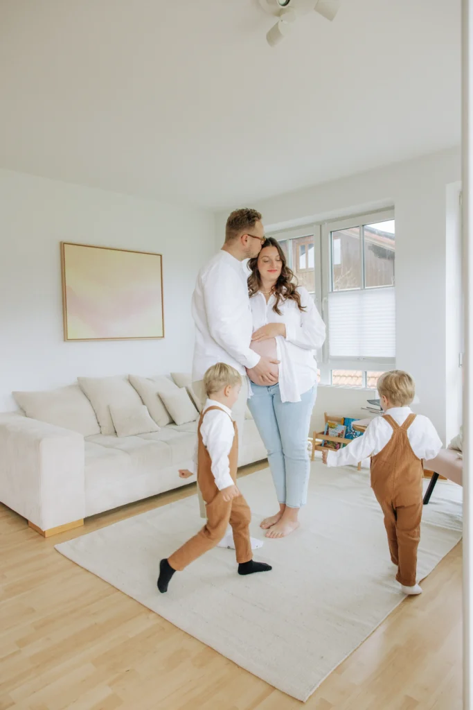 natürliche Familienbilder München und Bayern