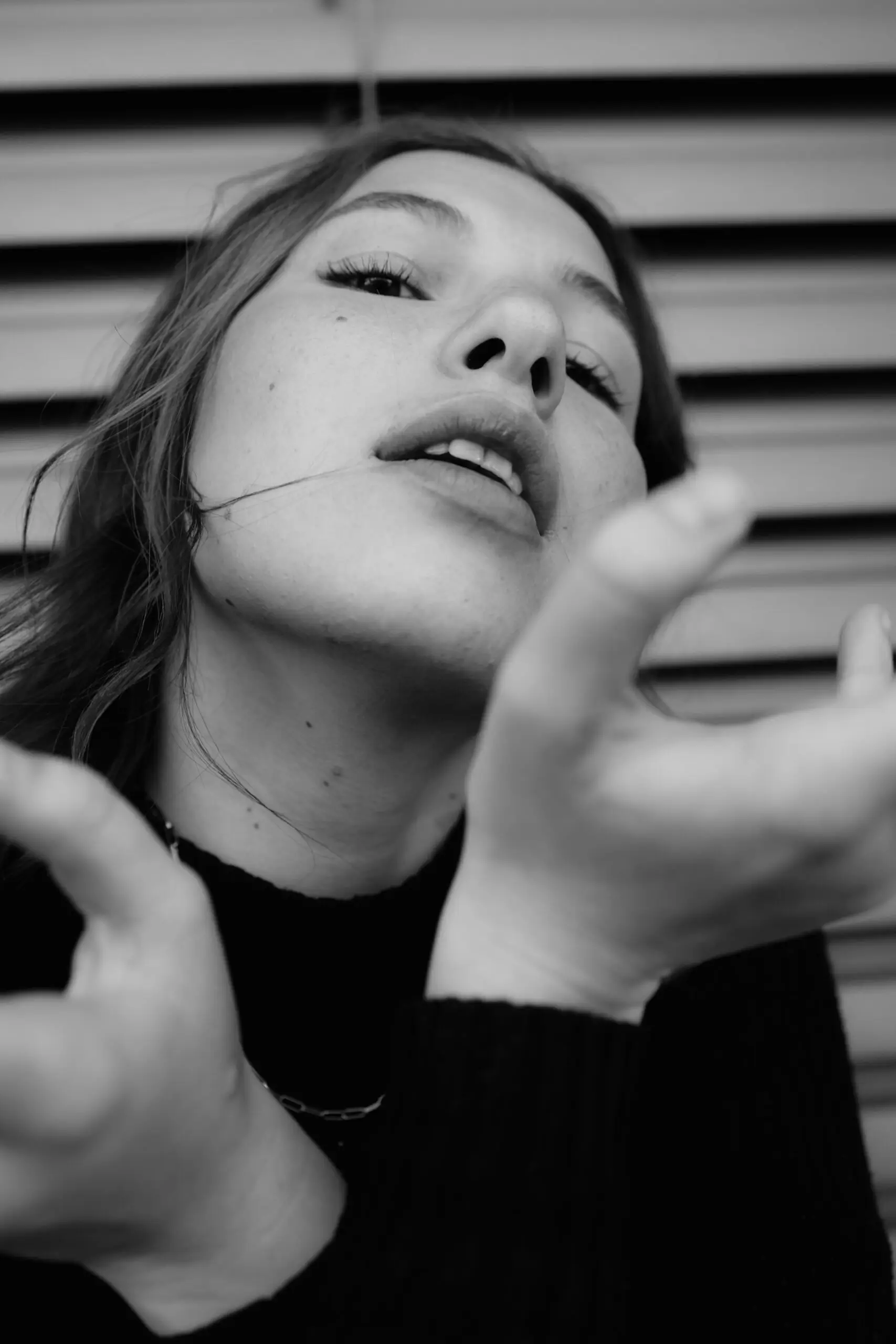 Posierende Frau beim Portraitshooting München